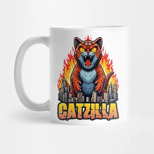 Catzilla S01 D19 Mug